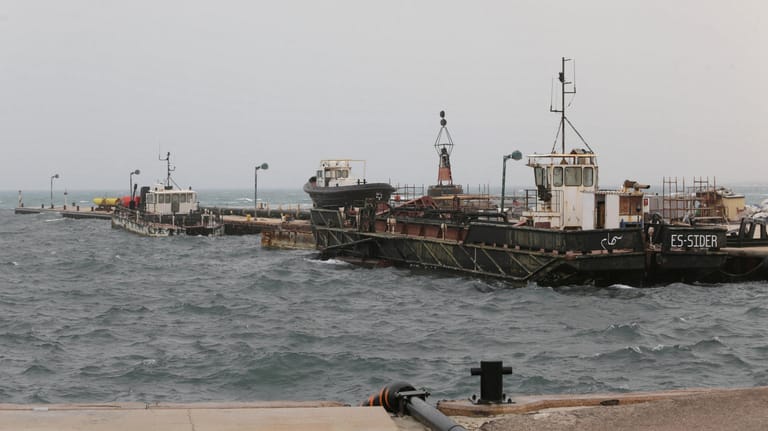 Ölhafen As-Sidr, 150 Kilometer östlich von Sirte: In der Region lagern zwei Drittel der libyschen Ölreserven, die größten Afrikas.