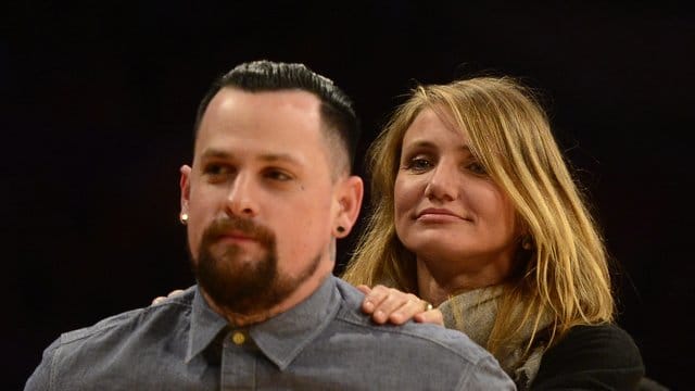 Die glücklichen Eltern: Cameron Diaz und Benji Madden.