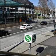 Bus- und S-Bahnhaltestelle Wilhelmsplatz in Bad Cannstatt (Symbolbild): Hier hat sich ein tödlicher Unfall ereignet.
