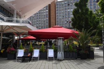 Das Restaurant "MIO Berlin" direkt unter dem Fernsehturm am Alexanderplatz.