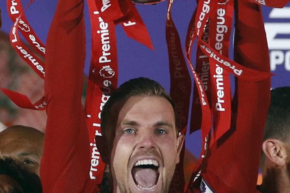 Ist Englands Fußballer des Jahres: Jordan Henderson von Meister FC Liverpool.