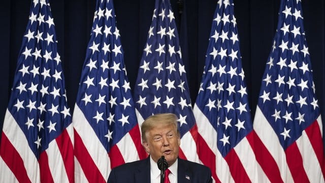 Bedauert manche seiner Tweets: US-Präsident Donald Trump.