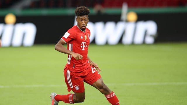 Hat offenbar das Interesse von ManUnited geweckt: Bayerns Flügelstürmer Kingsley Coman. Hat offenbar das Interesse von ManUnited geweckt: Bayerns Flügelstürmer Kingsley Coman.