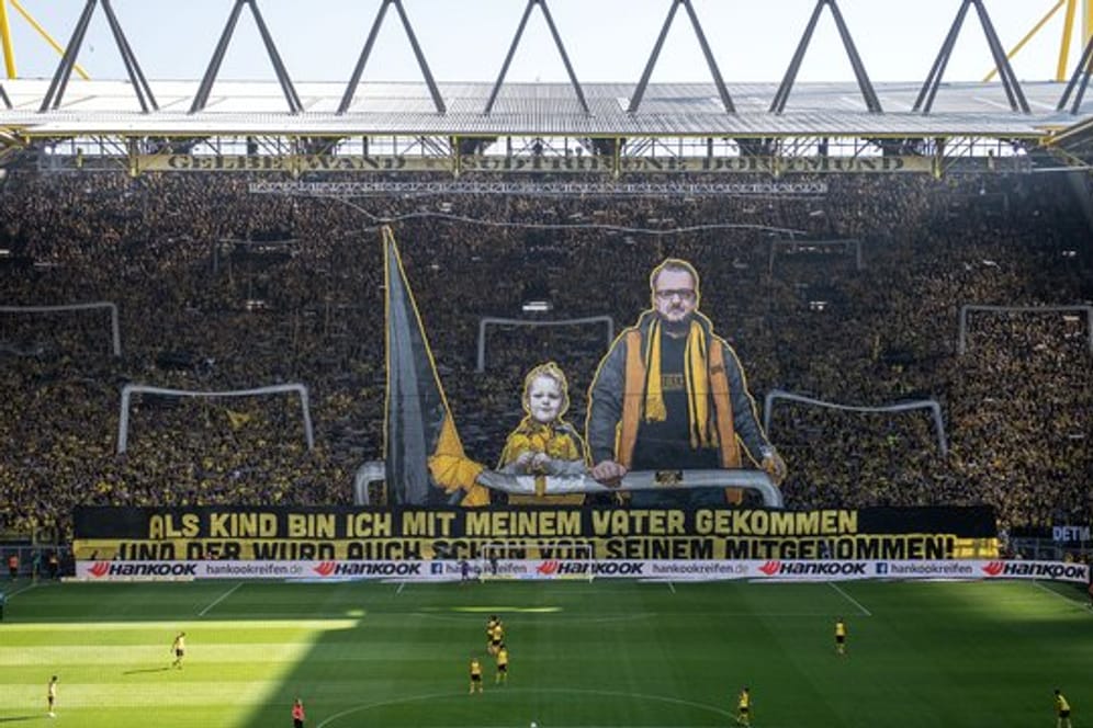 Die Dortmunder Arena fasst bei Bundesliga-Spielen etwas mehr als 81.