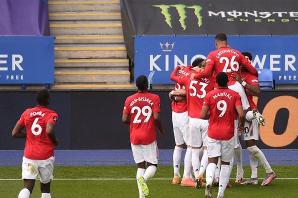 Manchester United hat dank des Sieges bei Leicester City die Champions-League-Teilnahme sicher.