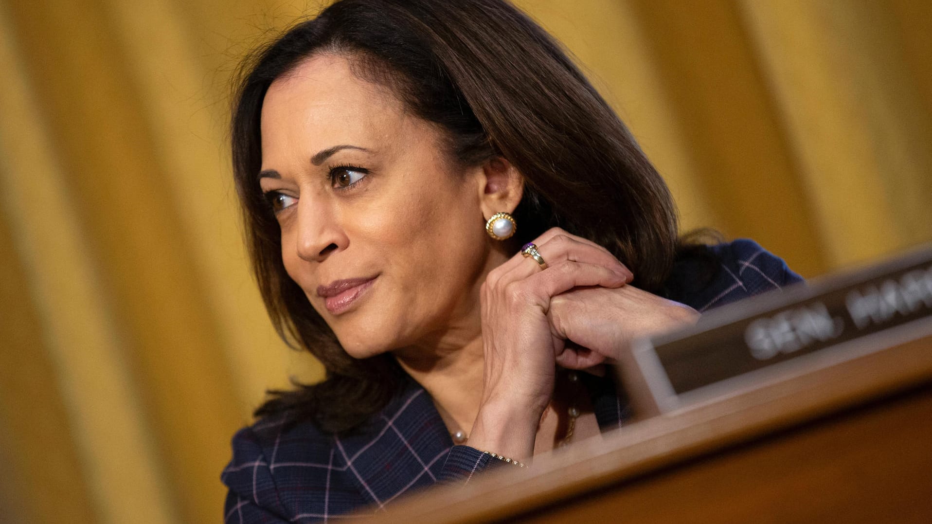 Die Senatorin Kamala Harris aus Kalifornien gilt als aussichtsreiche Kandidatin für die Stellvertretung von Joe Biden.