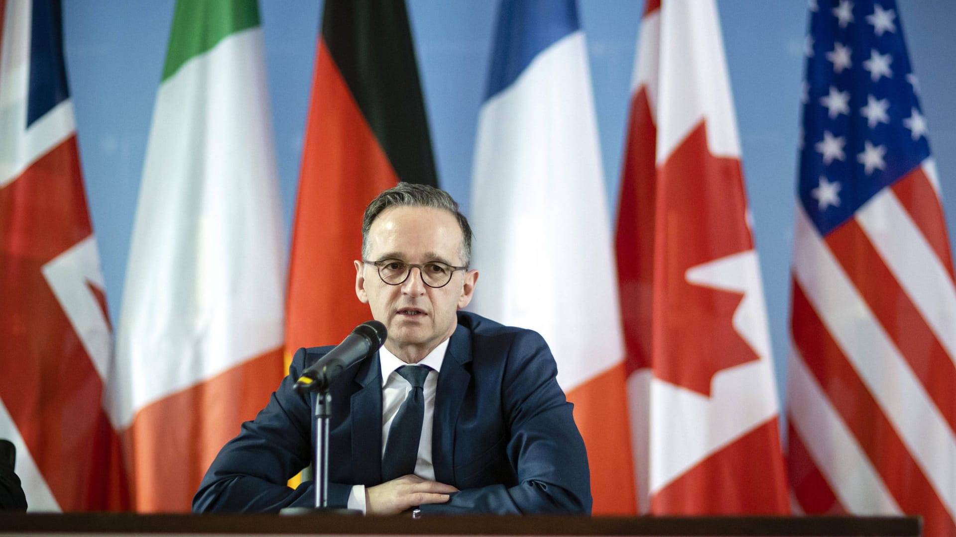 Heiko Maas (Archivbild): Der Außenminister sieht zunächst keine Chance für eine Wiederkehr Russlands zum G7-Gipfel.