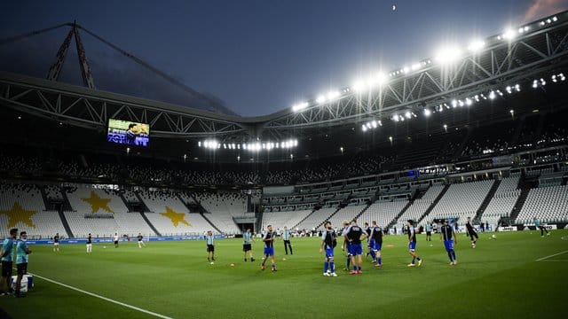 Das Spiel Juventus Turin gegen Sampdoria Genua fand im Allinaz Stadium in Turin statt.