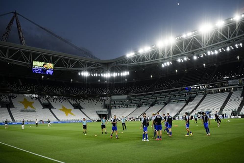 Das Spiel Juventus Turin gegen Sampdoria Genua fand im Allinaz Stadium in Turin statt.