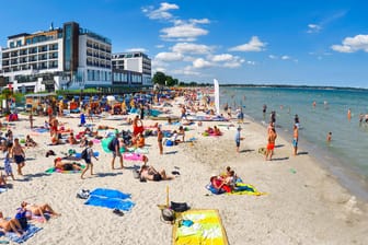 Hotels am Ostseestrand in Scharbeutz: Das Geschäft der Gastwirte könnte im Winter stark einbrechen.