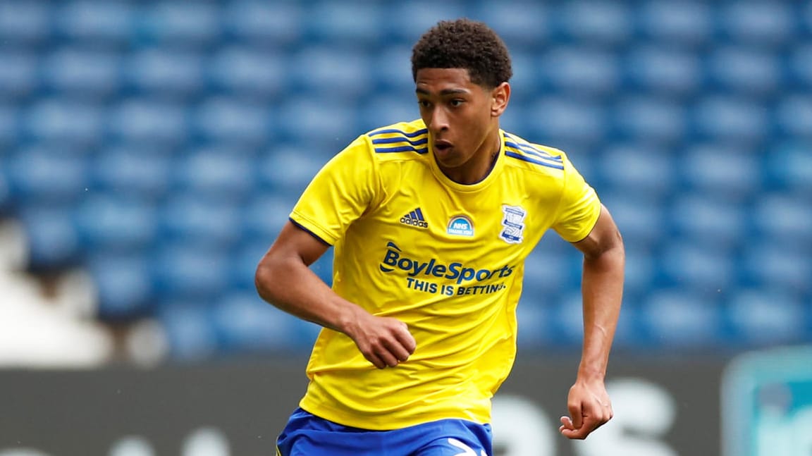 Zukunftsversprechen für den BVB: Jude Bellingham wechselte vom englischen Zweitligisten Birmingham City nach Dortmund. Zukunftsversprechen für den BVB: Jude Bellingham wechselte vom englischen Zweitligisten Birmingham City nach Dortmund.