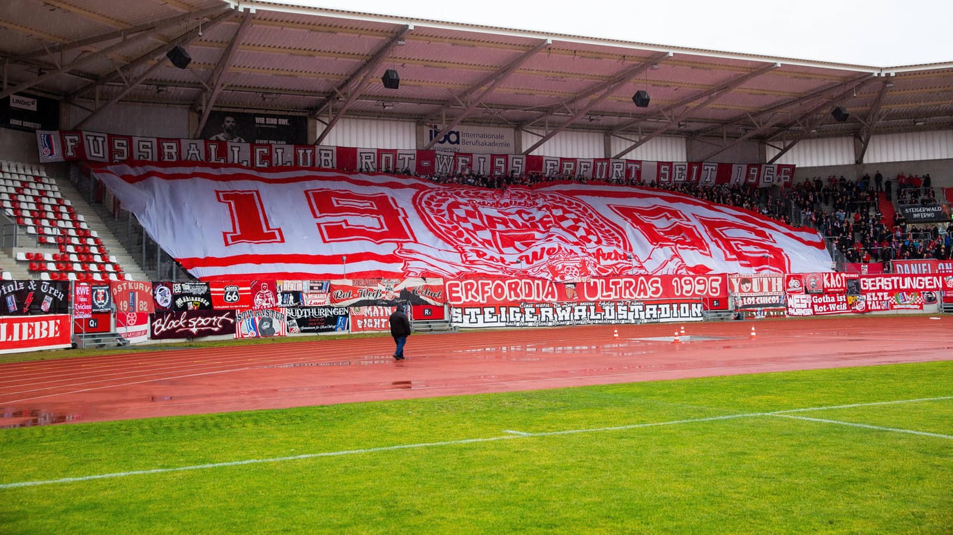 Traditionsklub: Rot-Weiß Erfurt schöpft wieder Hoffnung.