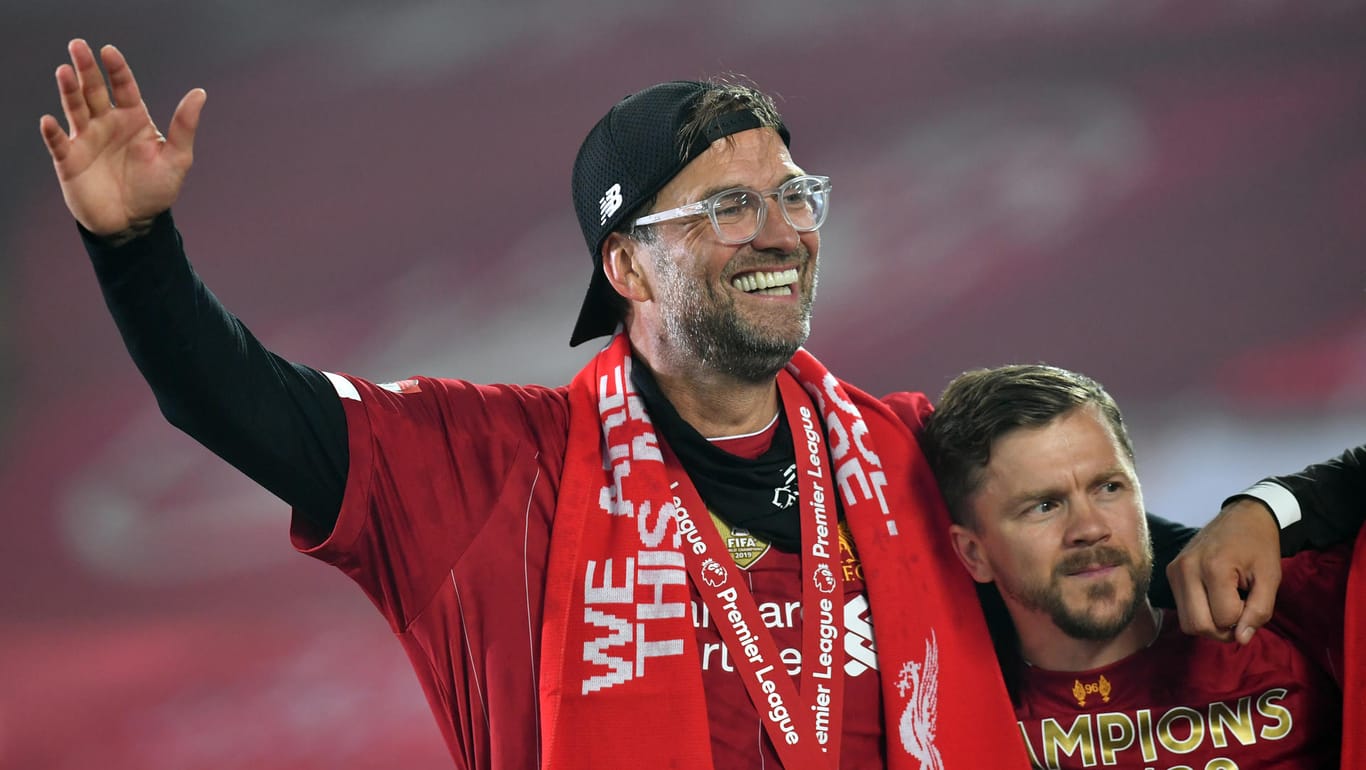 Jürgen Klopp: Er hat den FC Liverpool in der abgelaufenen Saison zum ersten Meistertitel seit 30 Jahren geführt.