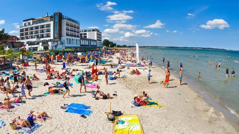 Hotels am Ostseestrand in Scharbeutz: Das Tourismusgeschäft könnte im Winter einbrechen.
