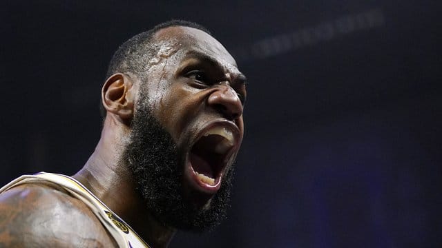 Megastar der Los Angeles Lakers: LeBron James.