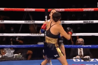 Frauen-Boxkampf: Seniesa Estrada verteidigt ihren Titel.