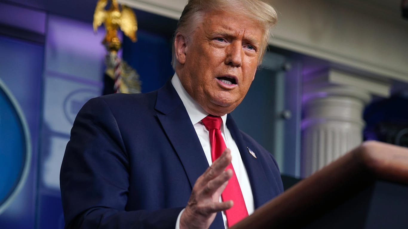 US-Präsident Trump: "Niemand mag mich." US-Präsident Trump: "Niemand mag mich."