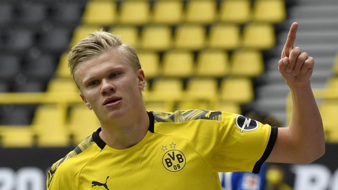 Traut Borussia Dortmund die Meisterschaft zu: Torjäger Erling Haaland.