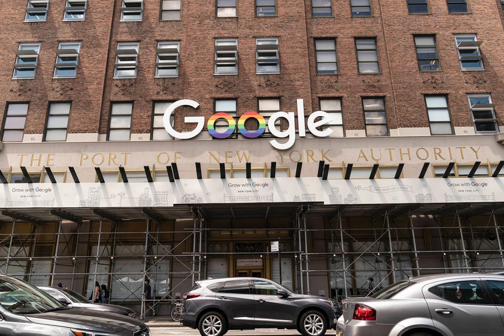 Verwaistes Google-Büro in New York: Google schickt Mitarbeiter bis Juli 2021 ins Home Office