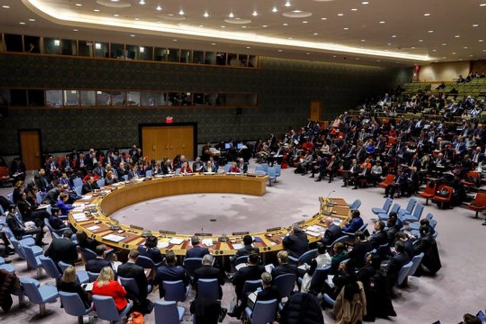 Außenminister Heiko Maas zieht eine positive Bilanz zur deutschen Präsidentschaft im UN-Sicherheitsrat, hier bei einer Sitzung im Januar.
