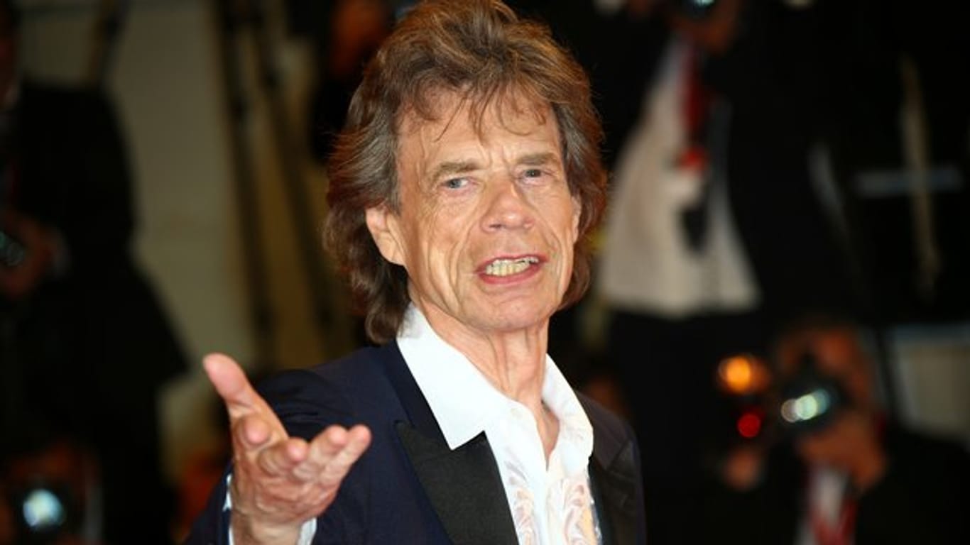 Mick Jagger bei den Filmfestspielen in Venedig 2019.