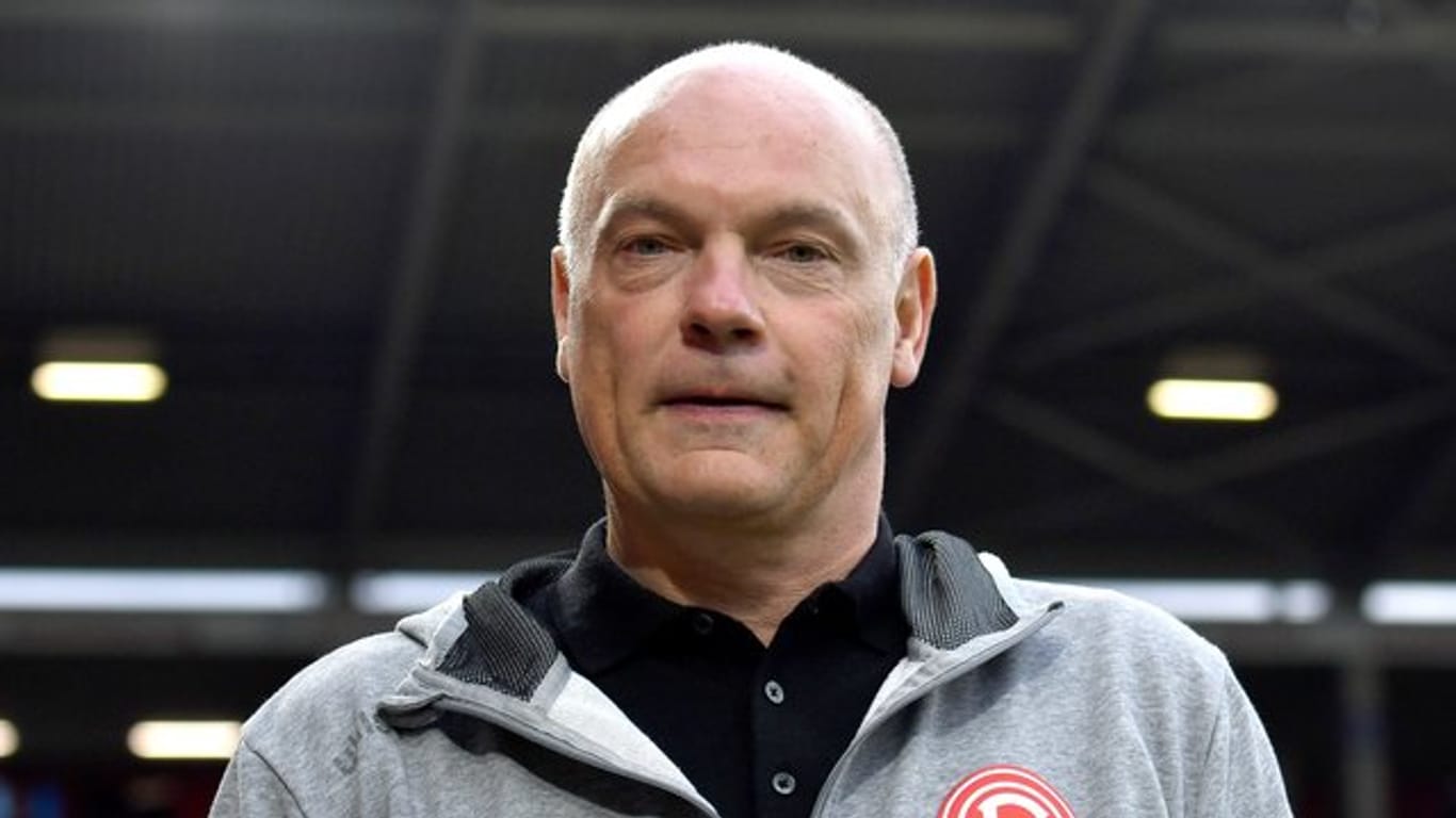 Startet mit Fortuna Düsseldorf die Mission Wiederaufstieg: Trainer Uwe Rösler.