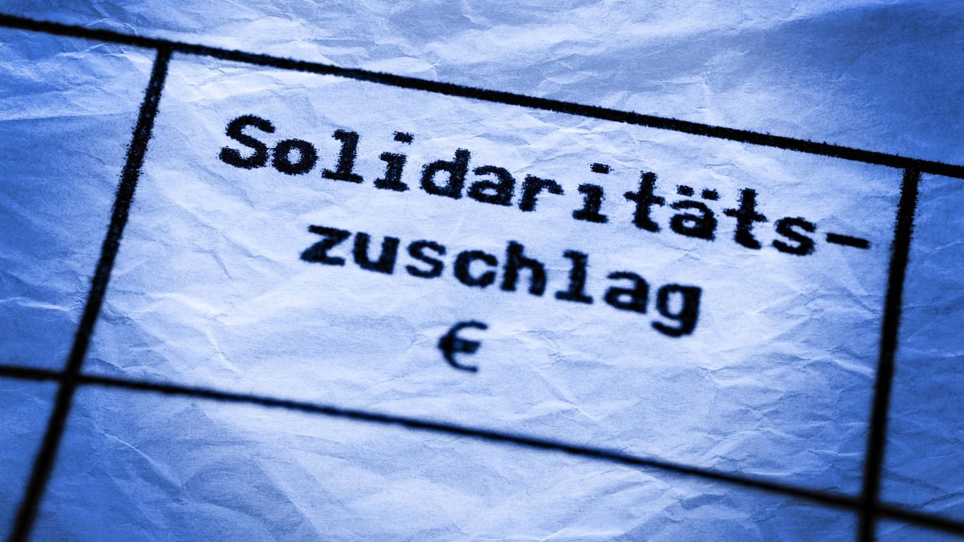 Solidaritätszuschlag auf einem Steuerschreiben (Symbolbild): Der Soli für 2020 ist noch rechtens.