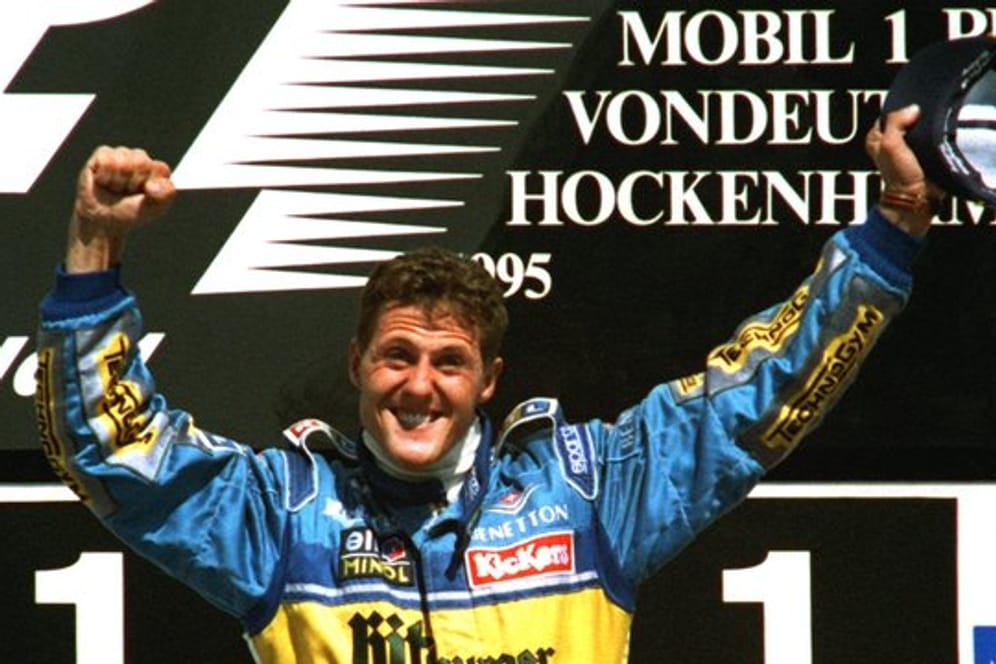 Der erste Deutsche, der ein Formel-1-Rennen in Deutschland gewinnt: Michael Schumacher.