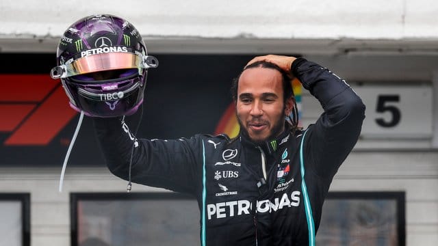 Nahm mit Christina Aguilera einen Song auf: Formel-1-Weltmeister Lewis Hamilton.