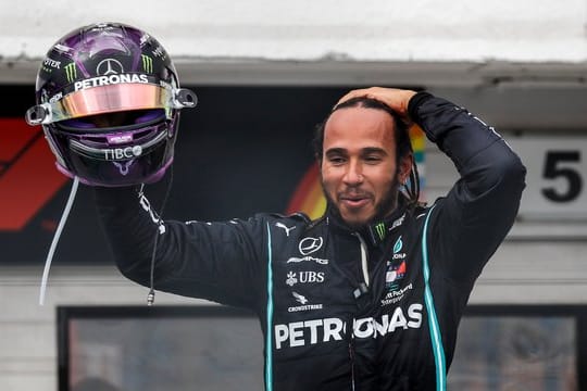 Nahm mit Christina Aguilera einen Song auf: Formel-1-Weltmeister Lewis Hamilton.