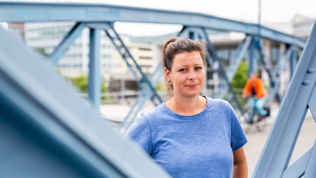 Sprecherin des Fan-Bündnisses "Unsere Kurve": Helen Breit.