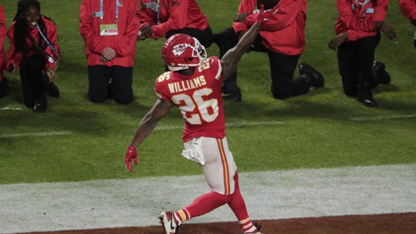 Hat sich entschlossen auf die NFL-Saison zu verzichten: Damien Williams von den Kansas City Chiefs.