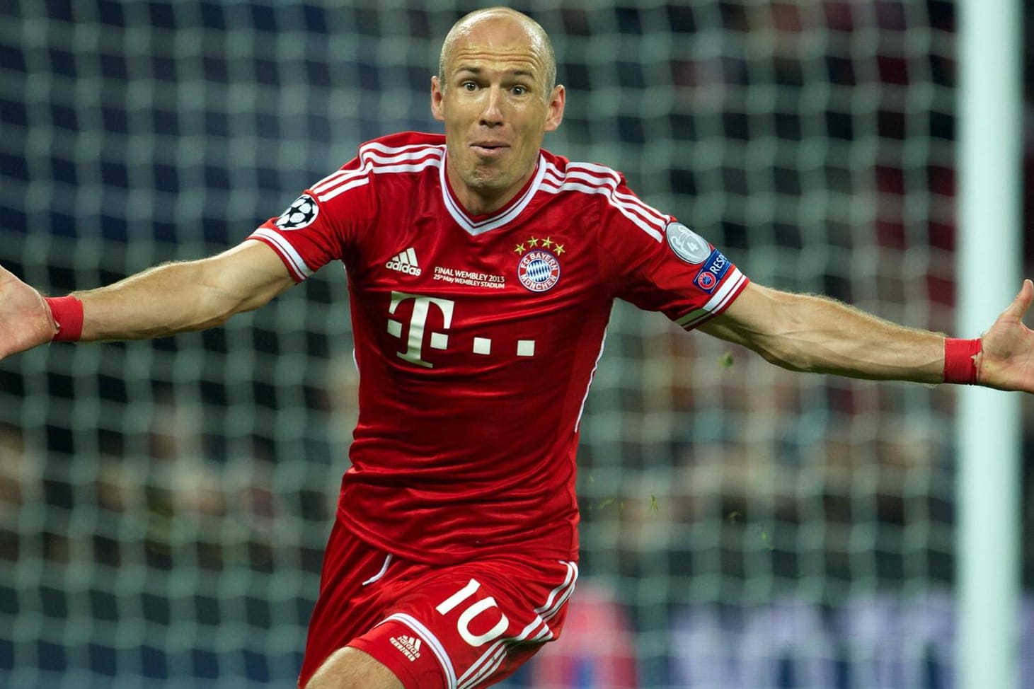 Arjen Robben: Der Niederländer erzielte am 25. Mai 2013 das entscheidende 2:1 im Champions-League-Finale gegen Borussia Dortmund.