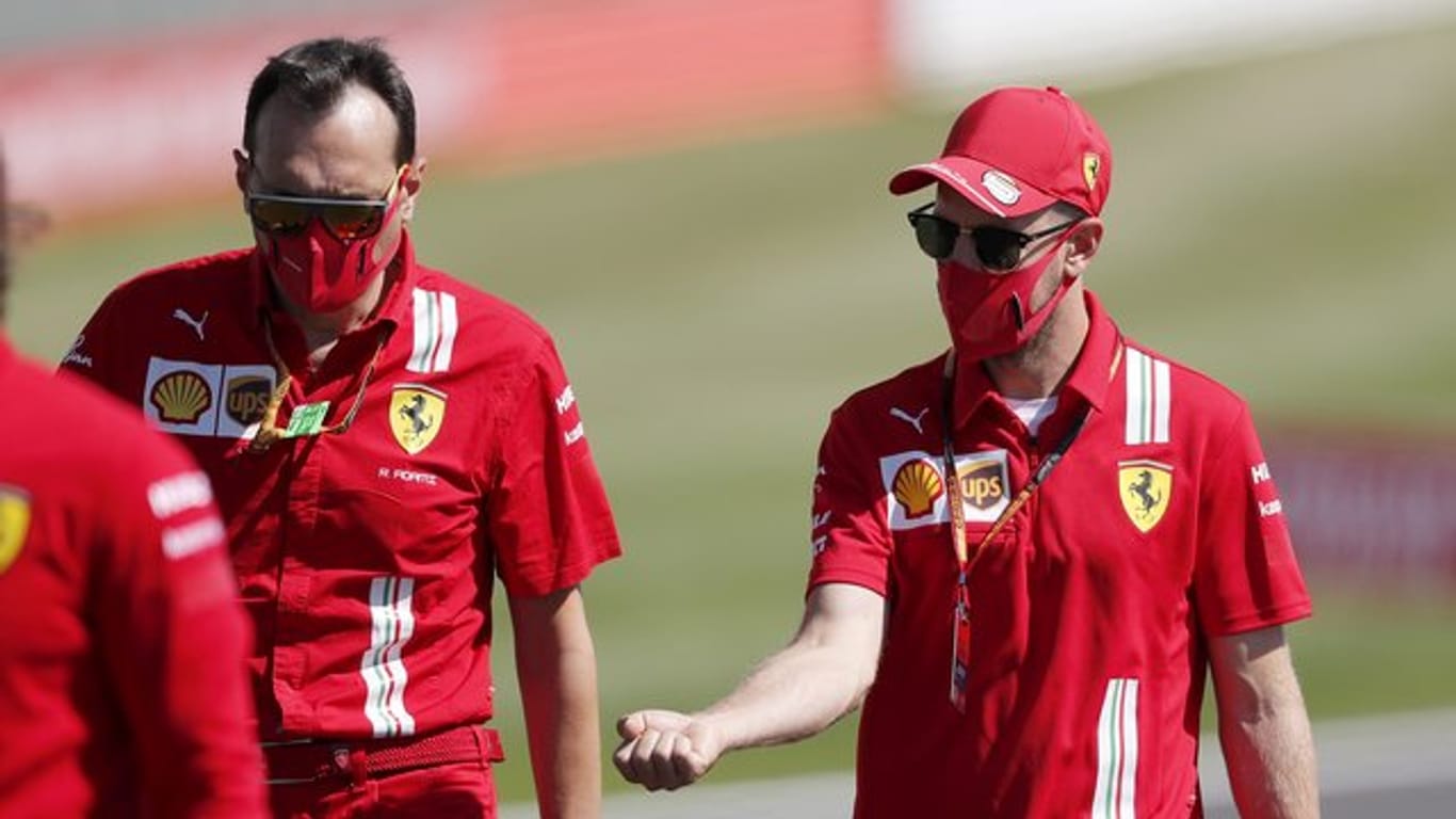 Hat es in Sachen Zukunft nicht eilig: Ferrari-Pilot Sebastian Vettel.