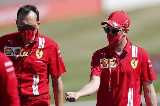 Hat es in Sachen Zukunft nicht eilig: Ferrari-Pilot Sebastian Vettel.