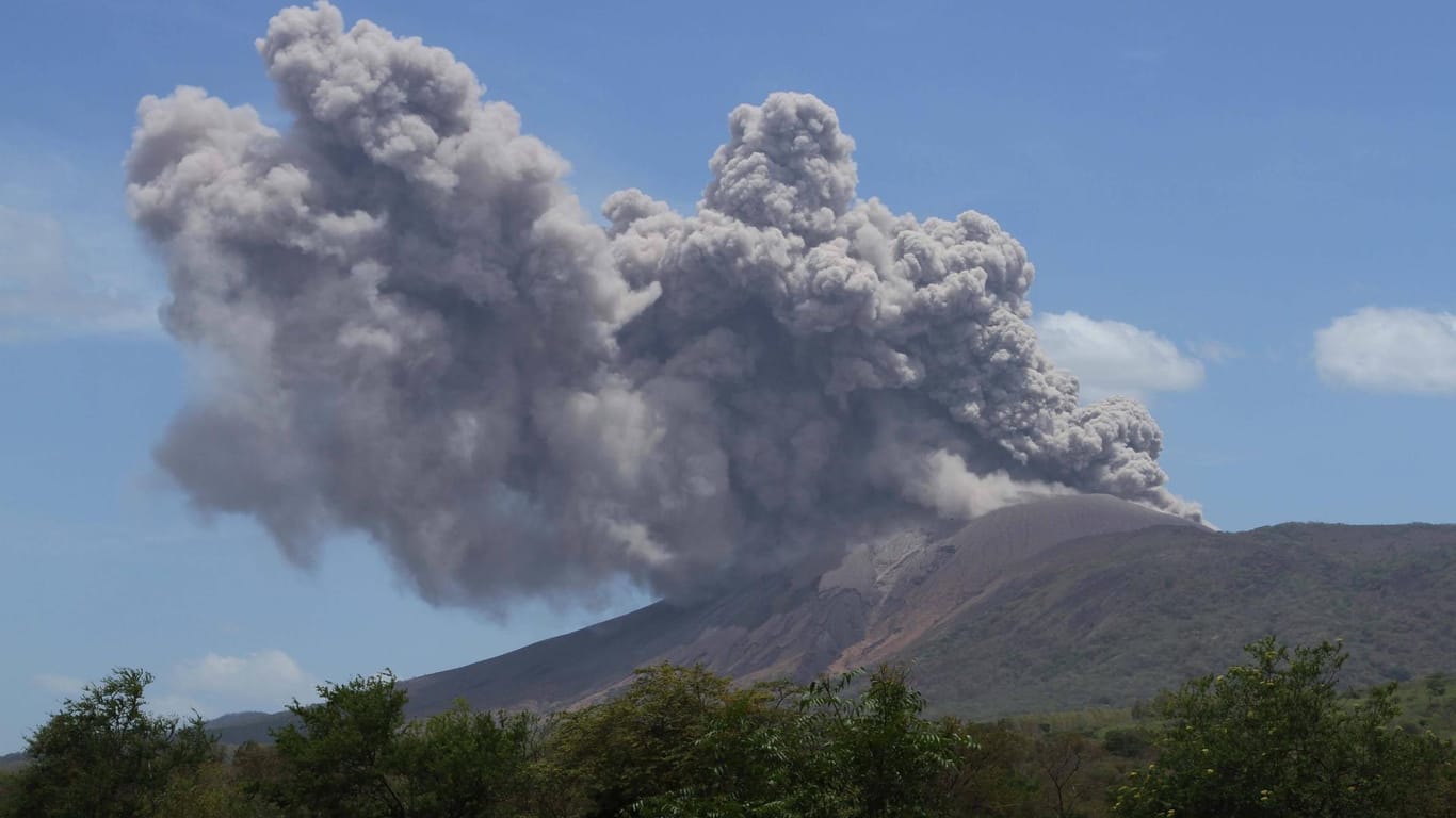Telica: Der Vulkan in Nicaragua ist ausgebrochen. (Archivbild von 2015)