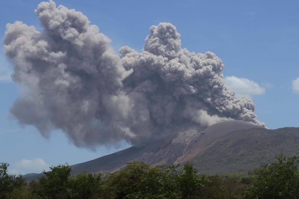 Telica: Der Vulkan in Nicaragua ist ausgebrochen. (Archivbild von 2015)