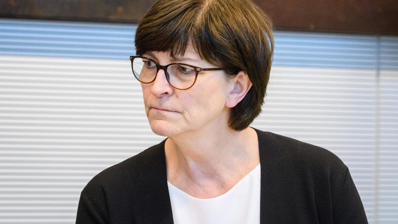 Saskia Esken: Auch die SPD-Chefin hat eine Morddrohung mit dem Absender "NSU 2.0" bekommen.