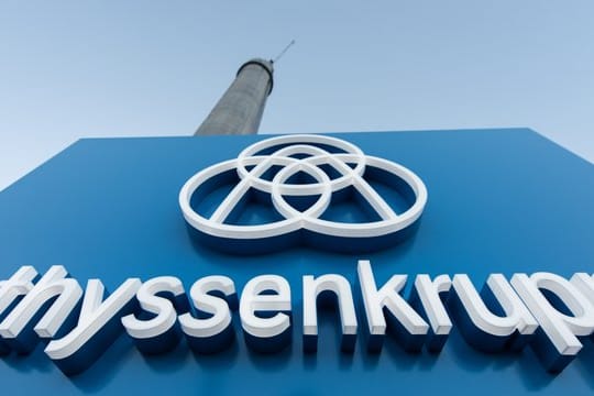 Das Logo von Thyssenkrupp (Symbolbild): Der Konzern verkauft seinen wertvollsten Geschäftszweig. Das Logo von Thyssenkrupp (Symbolbild): Der Konzern verkauft seinen wertvollsten Geschäftszweig.