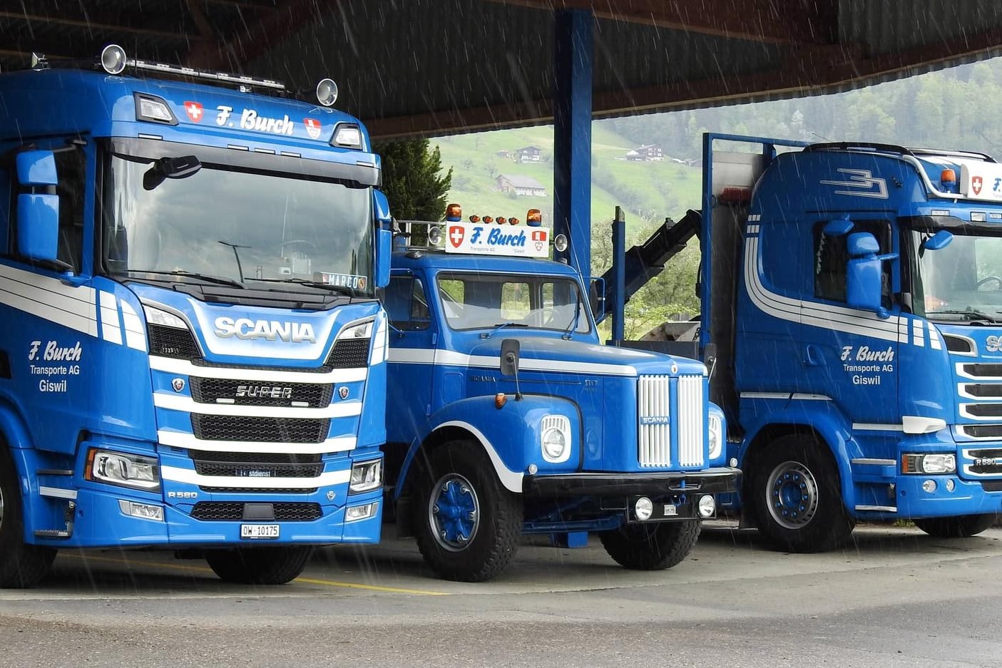 Lastwagen von Scania: Der Konzern will viele Stellen abbauen. Lastwagen von Scania: Der Konzern will viele Stellen abbauen.