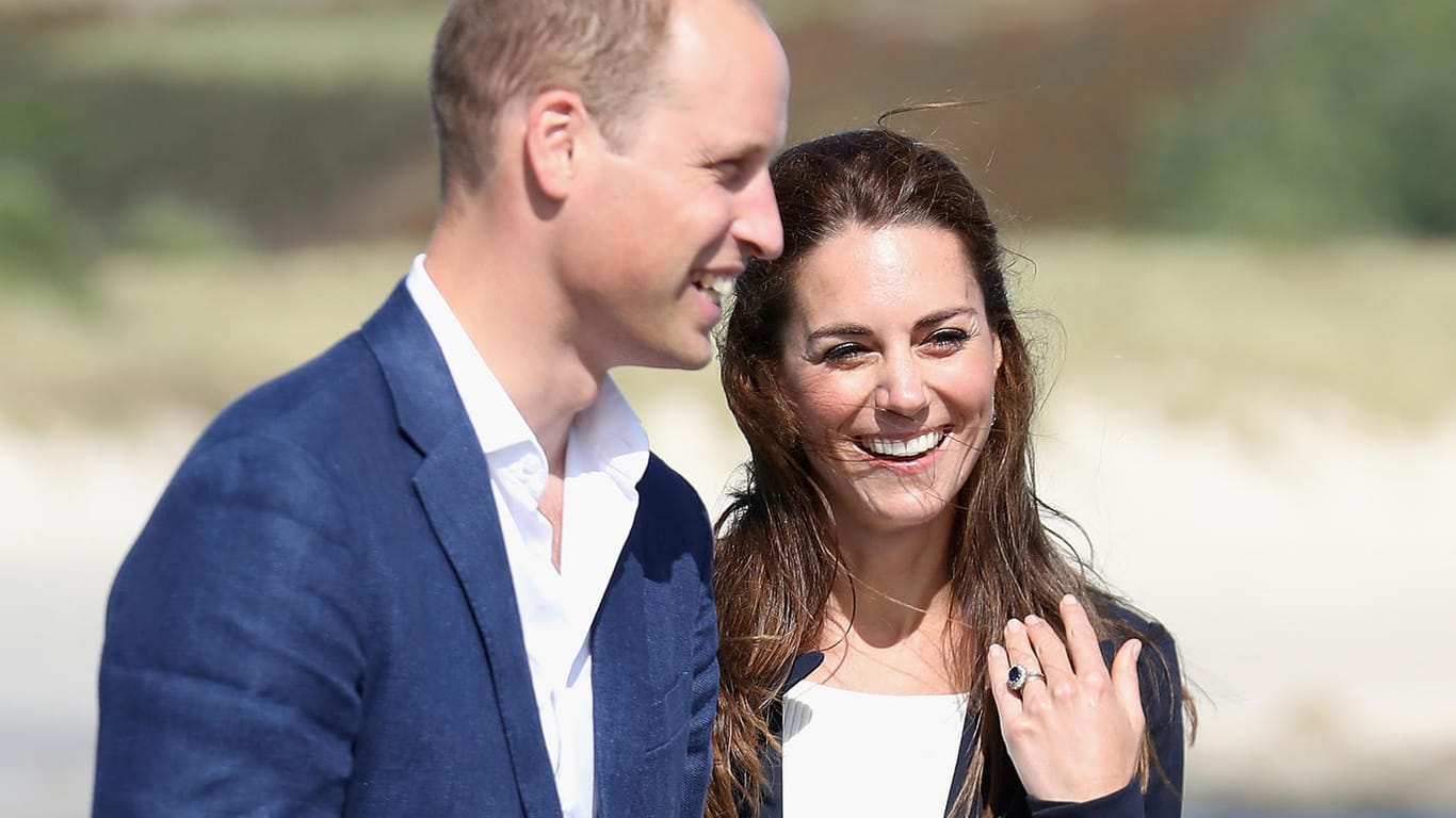 Prinz William und Herzogin Kate: Sie sollen aktuell auf Tresco sein.