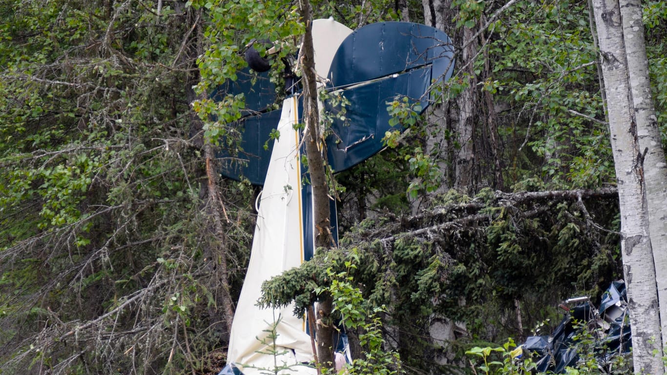 Abgestürztes Kleinflugzeug in Alaska: Bei dem Unglück sind sieben Menschen ums Leben gekommen.