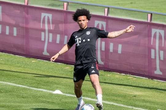 Kam bei einem Trainingsspiel des FC Bayern München gegen den eigenen Nachwuchs zum Einsatz: Neuzugang Leroy Sané.