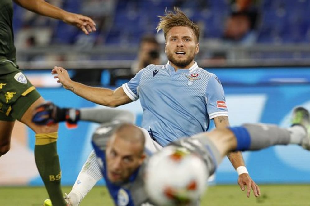 Steht als bester Torjäger in Europa fest und damit als Gewinner des "Goldenen Schuhs": Ciro Immobile.