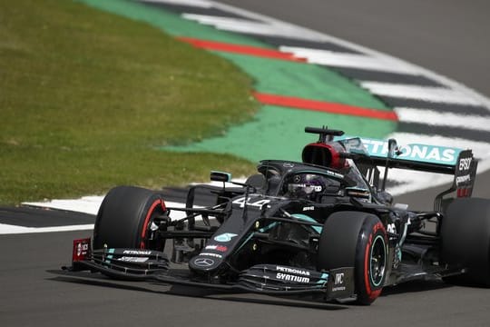 Lewis Hamilton stellte einen neuen Streckenrekord in Silverstone auf.