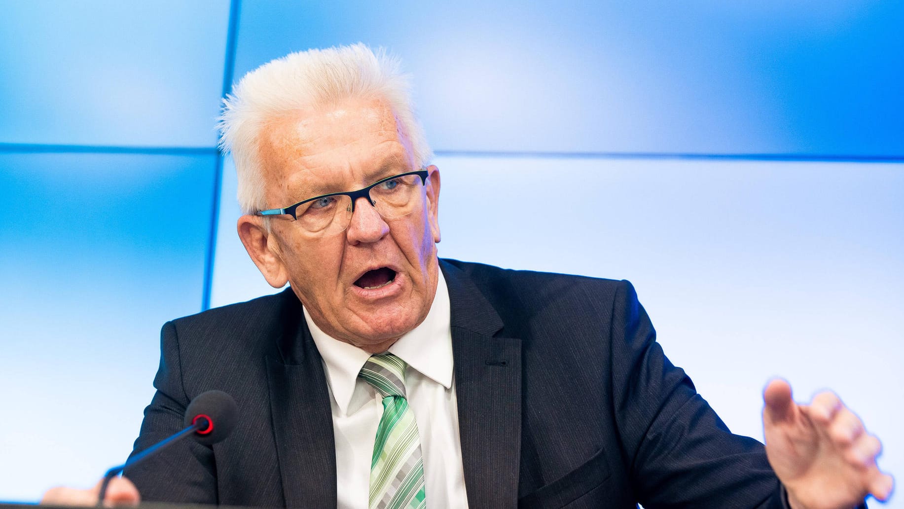 Winfried Kretschmann: Der baden-württembergische Ministerpräsident hält nichts von geschlechtergerechter Sprache.