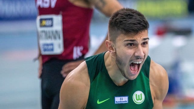 Überzeugte in Weinheim: Sprinter Deniz Almas.