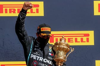 Lewis Hamilton siegte bei seinem Heimrennen in Silverstone.