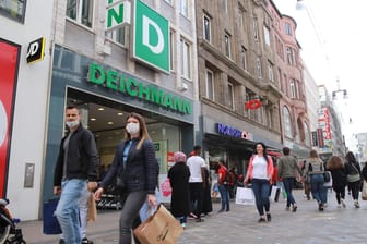 Eine Deichmann-Filiale in Dortmund: Die Kette ist der größte Schuhverkäufer in Deutschland.