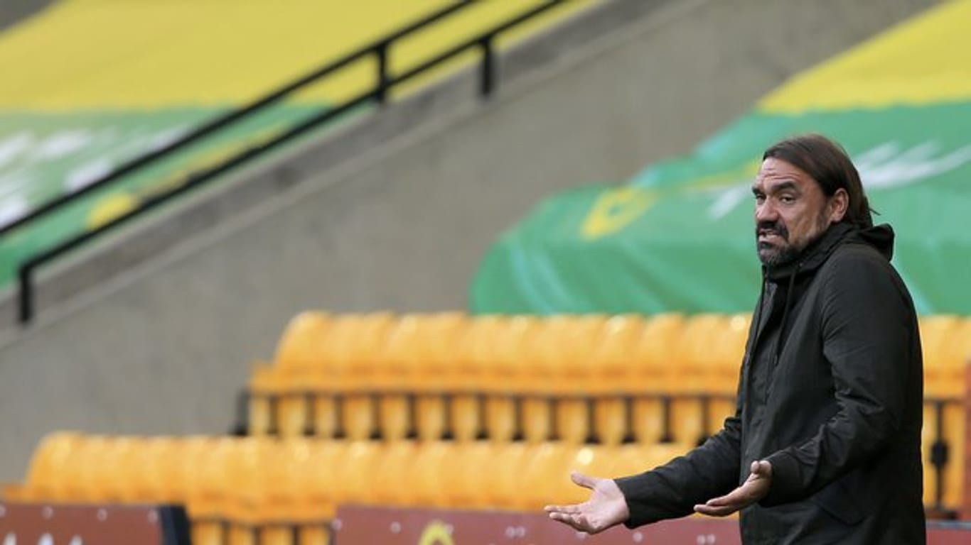 Verbrachte mit Norwich City nur ein Jahr in der Premier League: Trainer Daniel Farke.